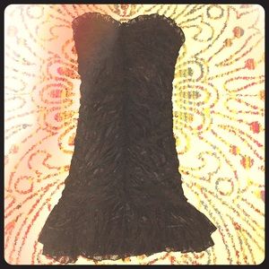 Strapless dress dressy